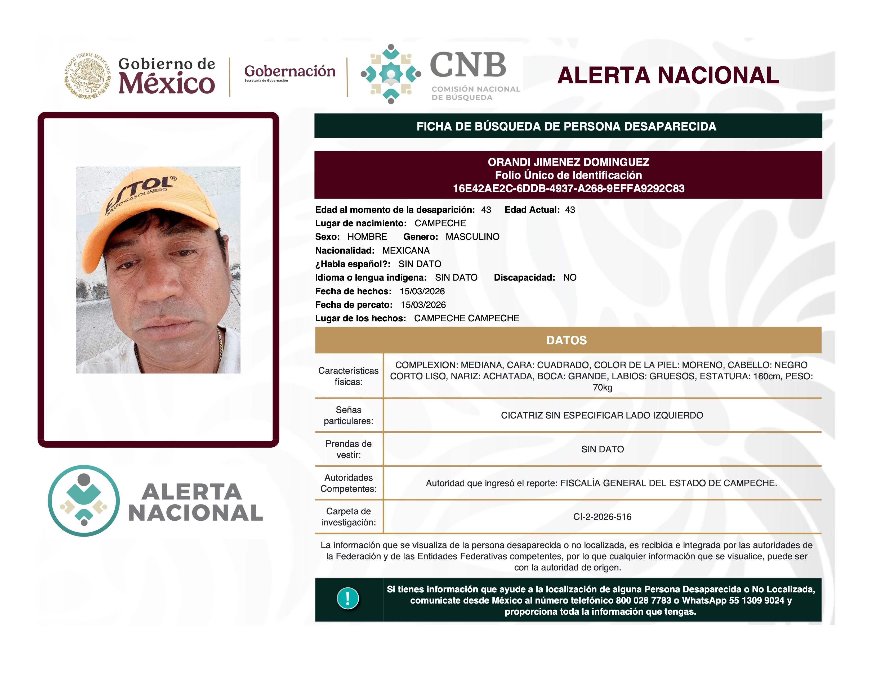 ORANDI JIMENEZ DOMINGUEZ